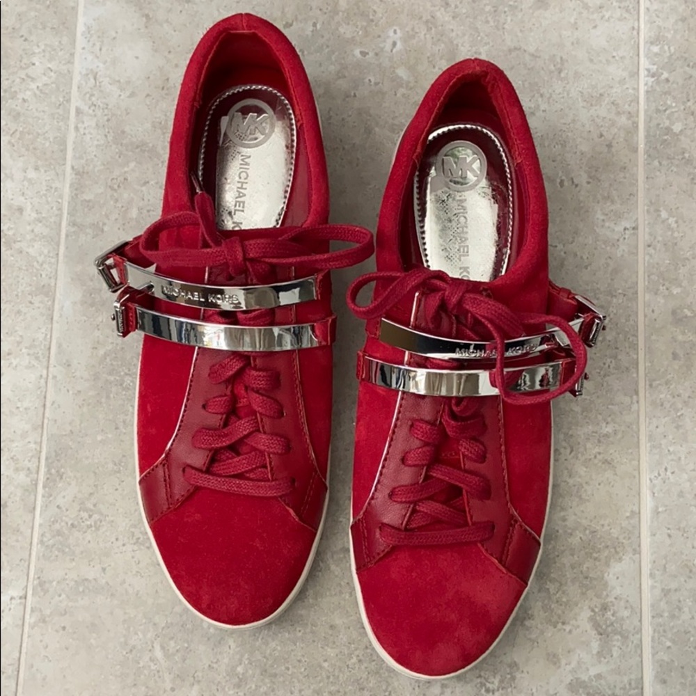 michael kors platform sneakers